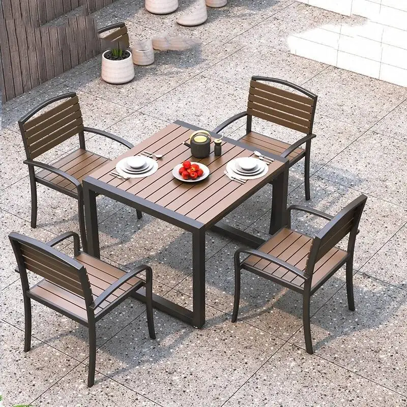 

Tables Lounge Modern Garden Luxury Dining Outdoor Minimalist Outdoor Tables Armchair Backyard Jardin Mobiliario Furniture
