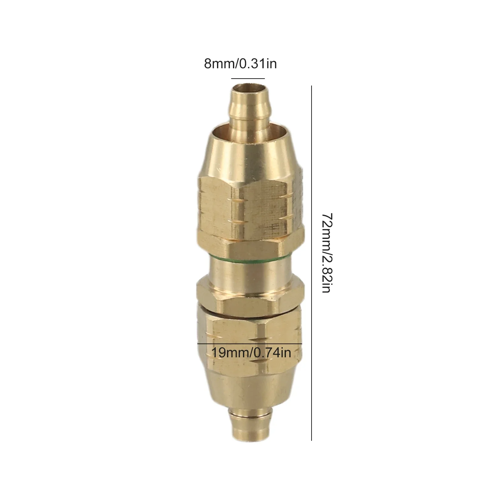 Extension Spray Pipe Connector Copper Durability Joint Performance Pipe Copper Construction Copper Construction