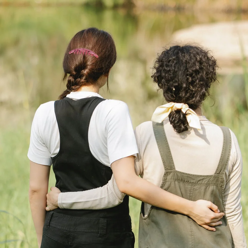 

3Pcs Hair Styling Combs High Quality Resin Detangling Wide Tooth Combs for Women Girls Bangs Organizer Fashion Hairdressing