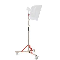 Base de support en C réglable en acier inoxydable avec roues, adaptée à la prise de vue mobile en photographie, RapDuty, 119-320cm