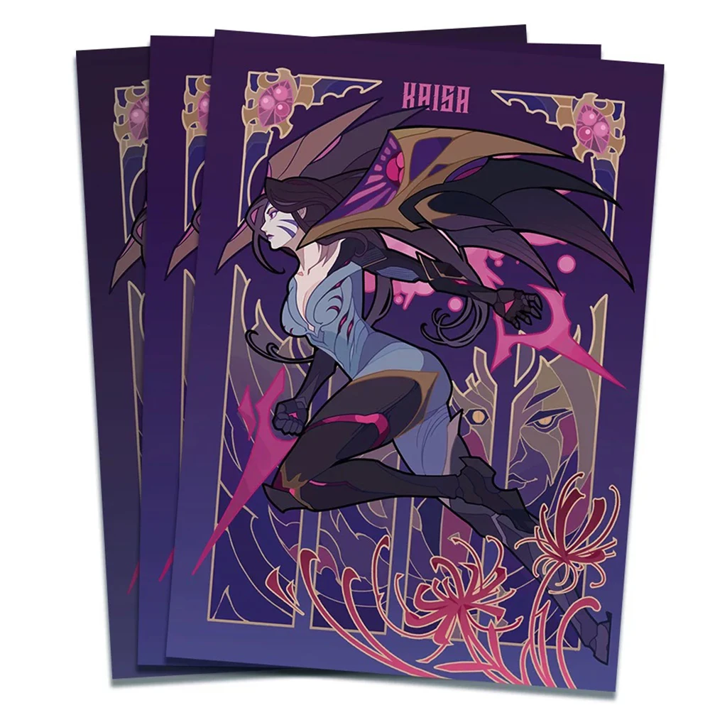 ซองการ์ดฟอยล์ขนาด 66x92 มม. ลายอาห์ริ คาซ่า เรลิอา สำหรับการ์ดเกมสะสม ปกป้องการ์ดด้านนอก PKM/PTCG/DPCG/OPCG