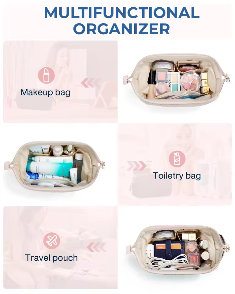 Bolsa Organizadora de Maquiagem BAGSMART