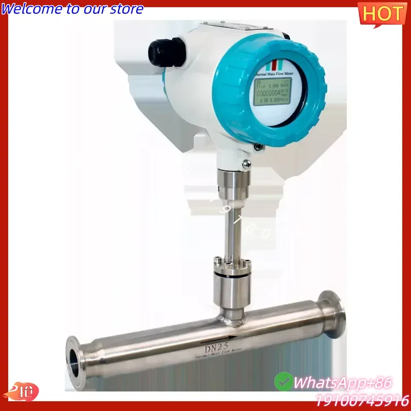 2026Hot Explosion Proof Digital Air Thermal Mass Flowmeter LPG Flow Meter