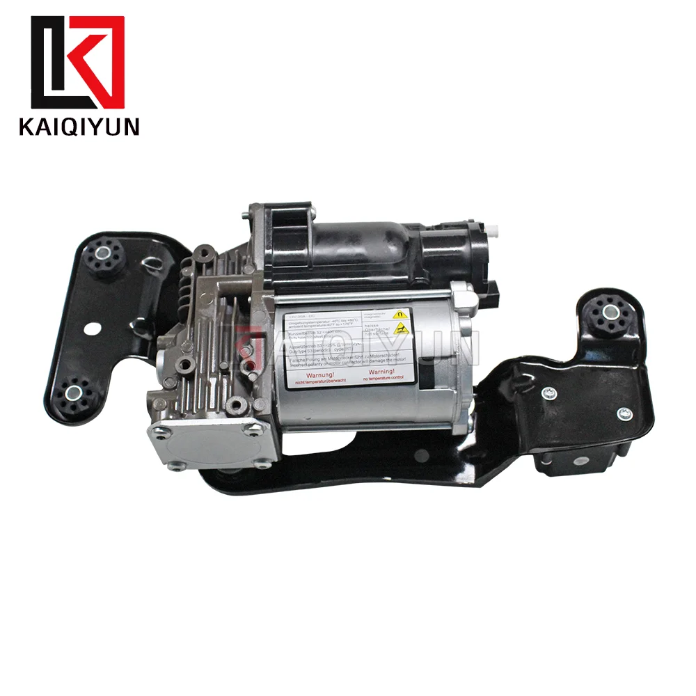 For BMW X5  E70 X6 E71 E72 Air Suspension Compressor with Bracket Solenoid Valve Block 37206789938 37206799419 37226775479