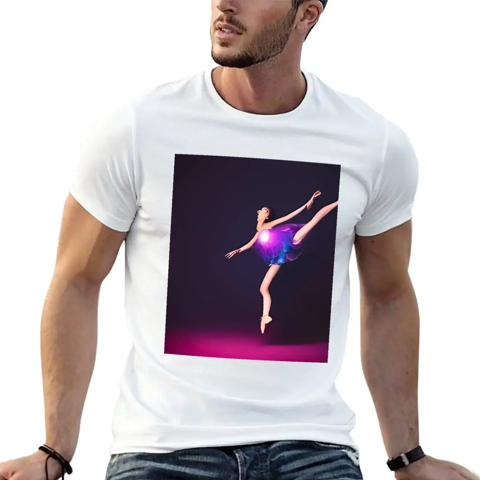 New Witness the Joyful Spirit of a Dancer T-Shirt Oversized t-shirt summer top aesthetic clothes men graphic t shirts