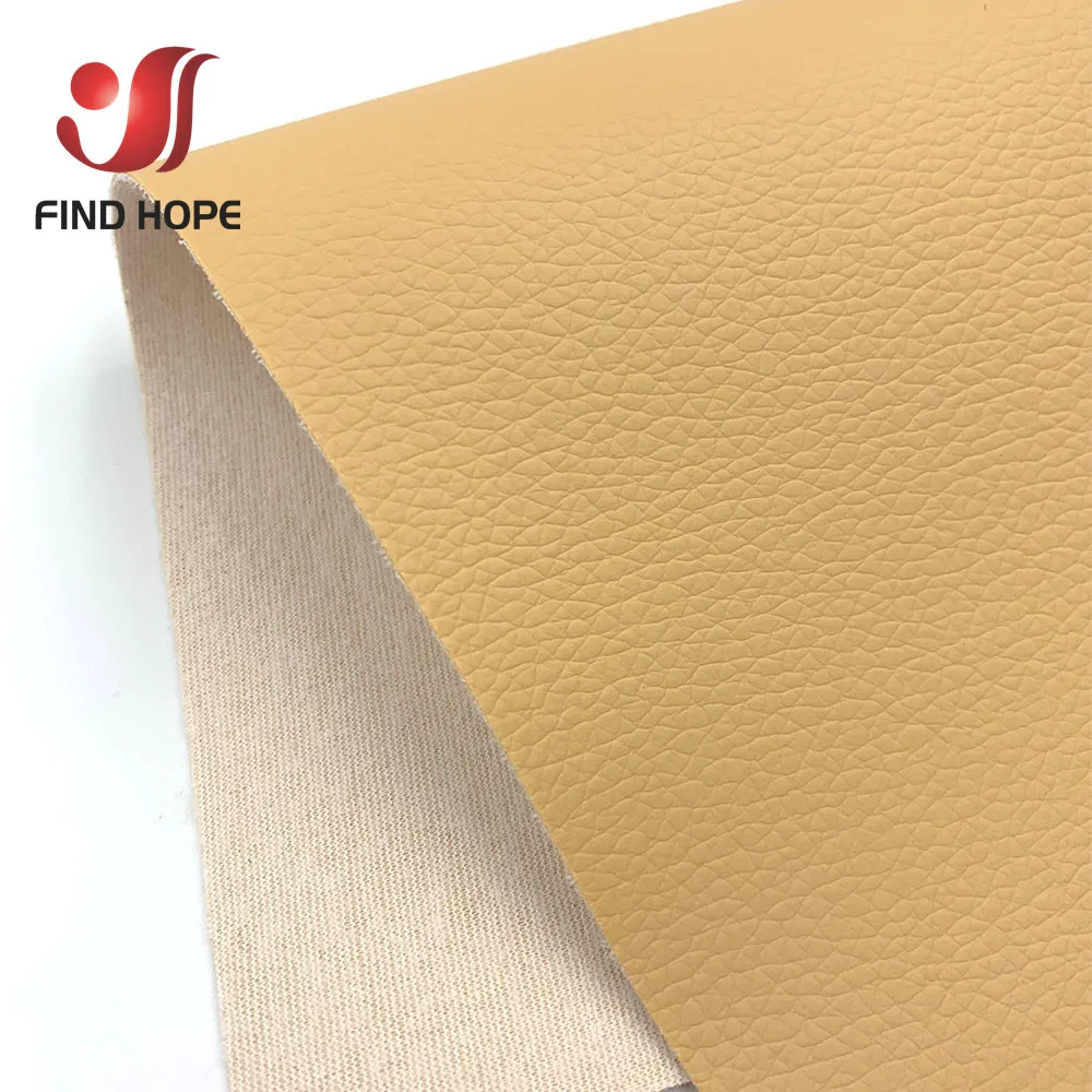 A4 Litchi PU Leatherette Fabric for DIY Projects