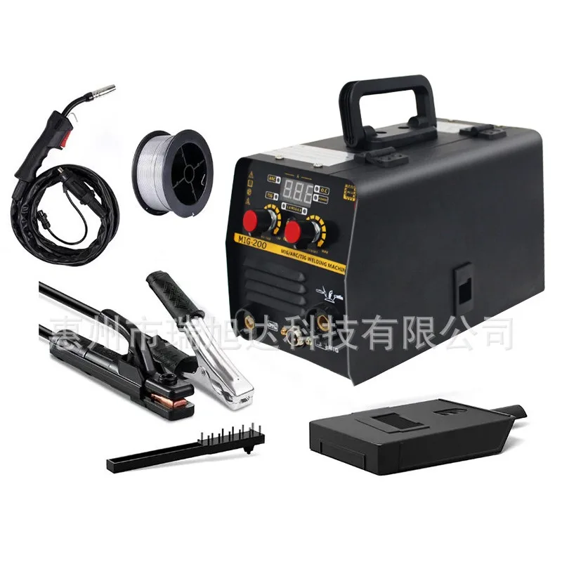 Gas free two protection welding machine, argon arc welding three in one machine, 220V