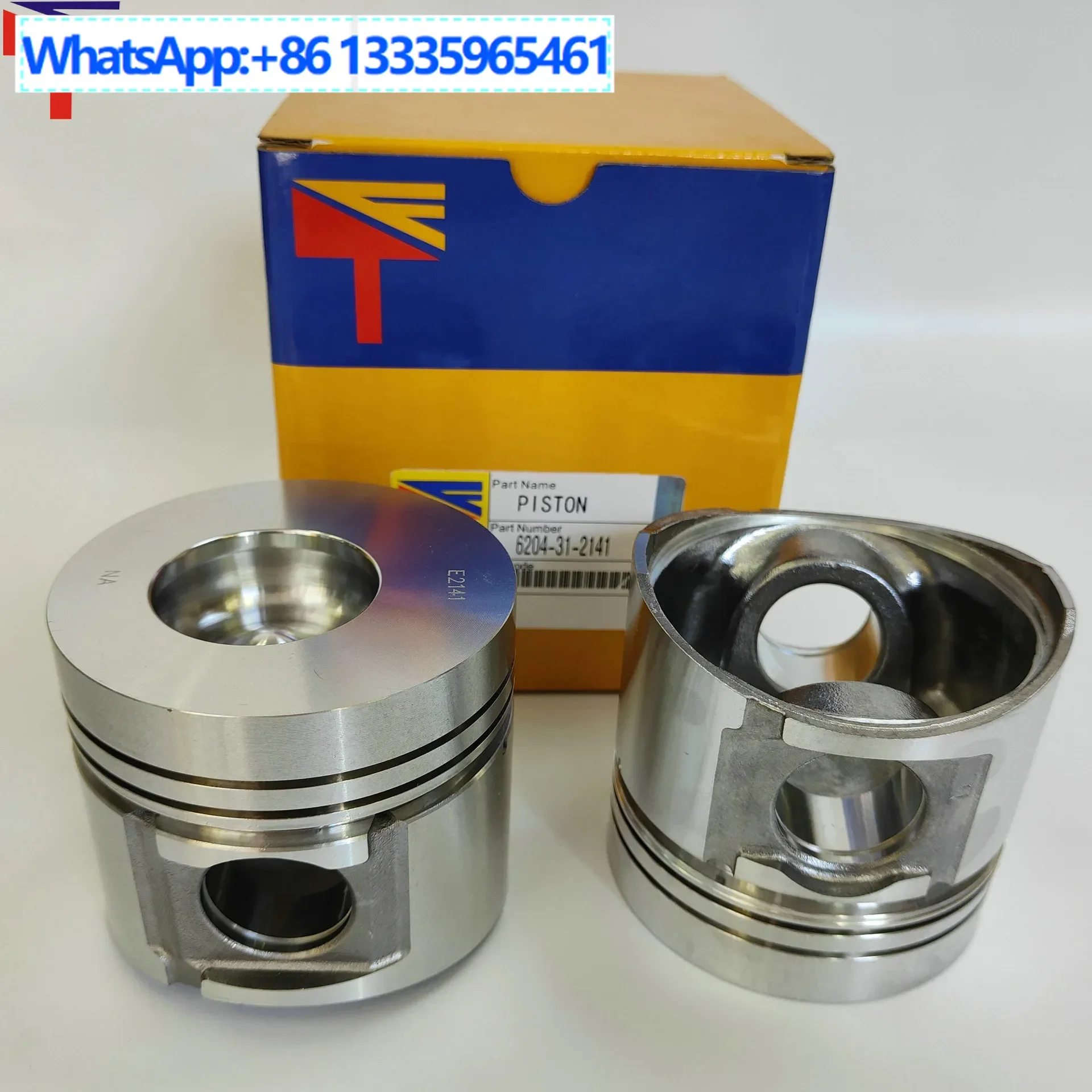 

Cummins engine parts B3.3 piston, flat bottom 3800879 6204-31-2141