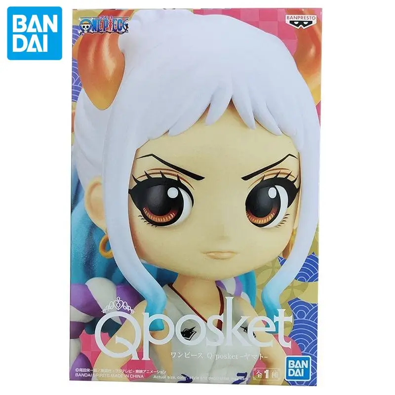 Genuine Official Original Banpresto One Piece Q posket Yamato Figure Anime Genuine Collectible Boxed Model Dolls Toy Gift