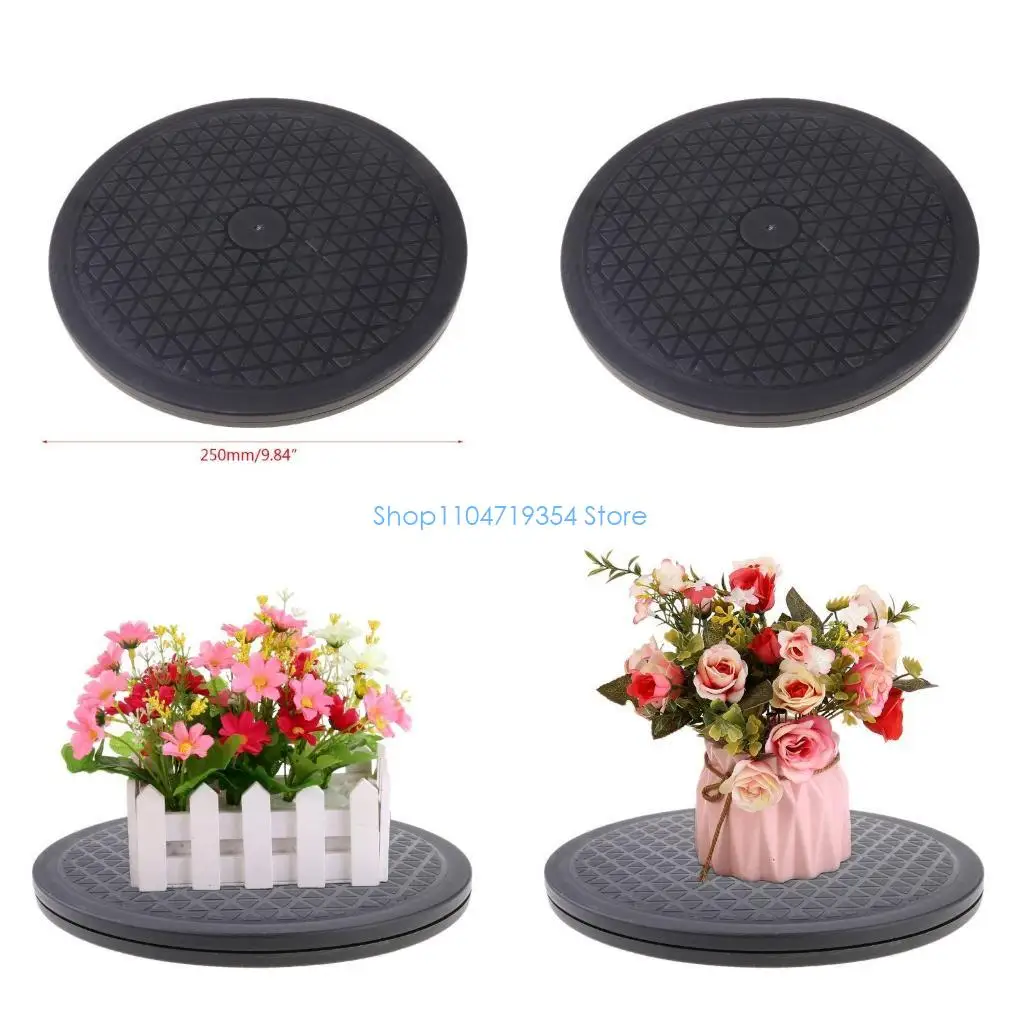 

0XLD 10 "круглый поворотный стол для бонсай, вращающаяся тарелка, колесо, вращающаяся домашняя кухонная подставка для торта,