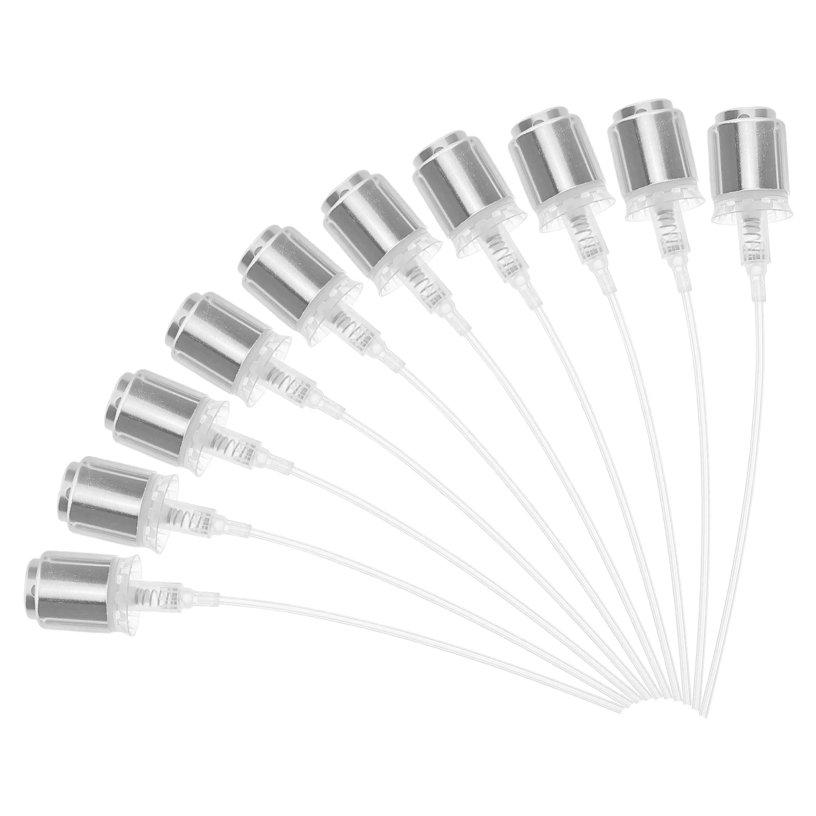 10 Pcs Perfume Bottle Accessories Spray Cap Sprayer Pump Replacement Plastic Top