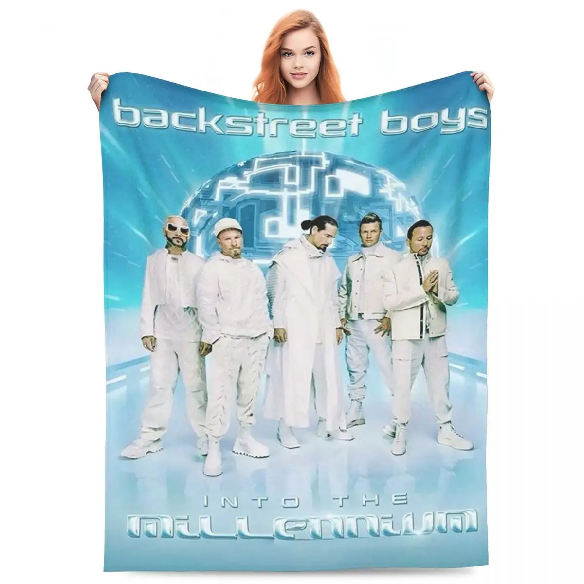 

BSB Backstreet Boys Blanket Flannel Sofa Throw Blanket Warm Throw Blankets for Home Bedroom Office Throws Bedspread Quilt