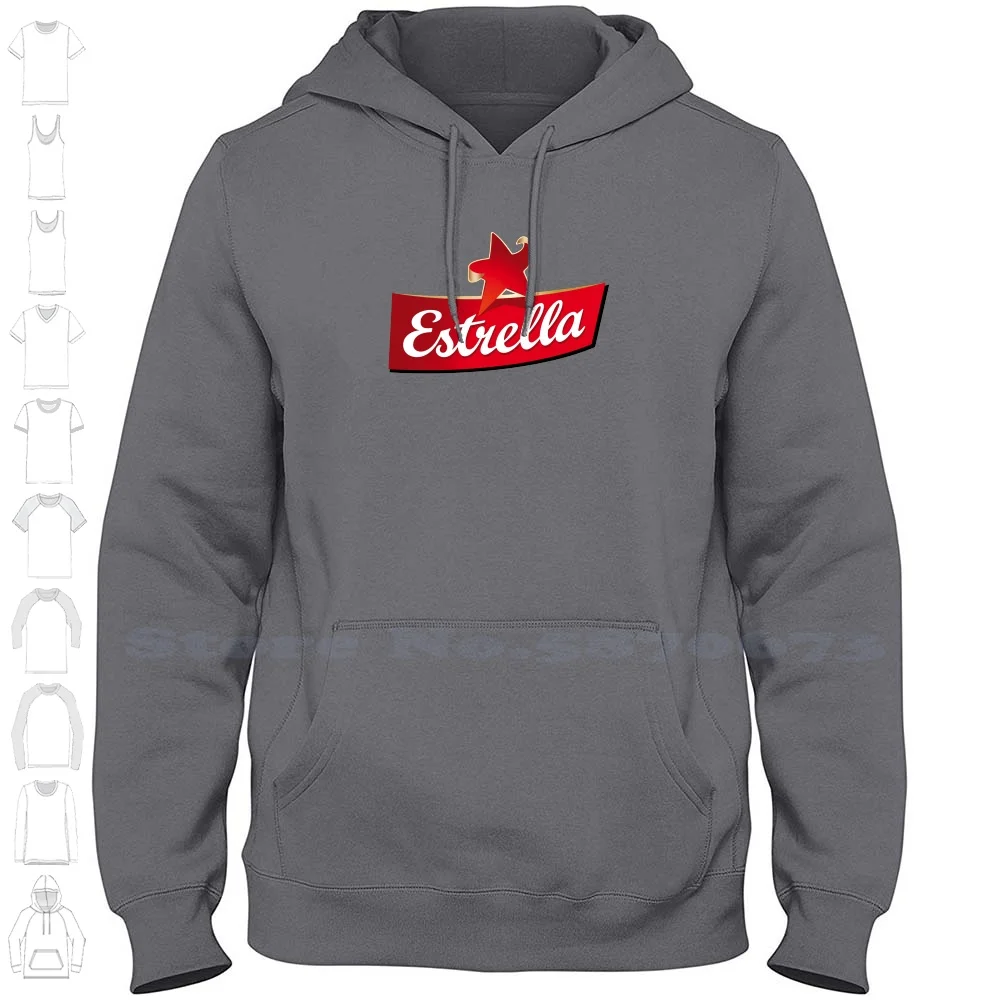 Estrella Logo Fashion Sweatshirt Hoodie Top Quality Graphic 100% Cotton Hoodies