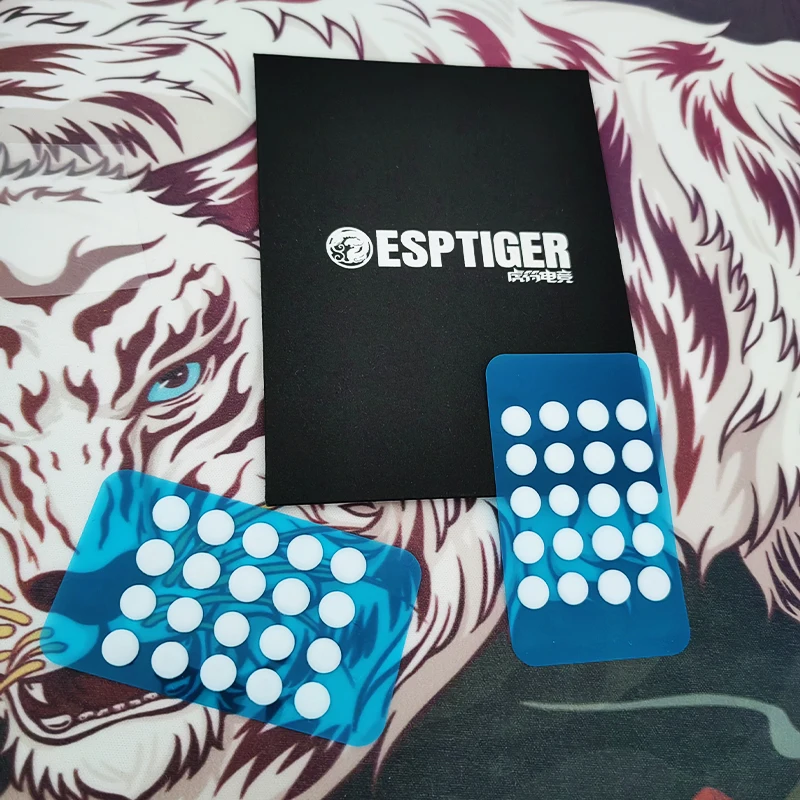 Esports Tiger Mouse Skates Feet ICE Version Curve Edge Universal DIY Dots for Gaming Mouse image 2