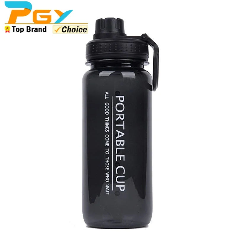 BPA-Free Sport Water Bottle with Chug Lid Leak Proof Tritan Plastic Water Bottle for Cycling Camping Reusable Drinking Bottle