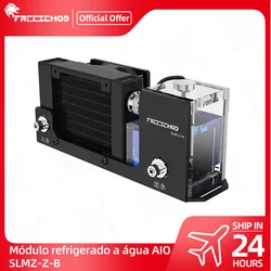 FREEZEMOD 80mm Aluminum Radiator Integrated Water Cooling Module AIO Module 2000RPM Desktop Water Cooling SLMZ-Z-B-D
