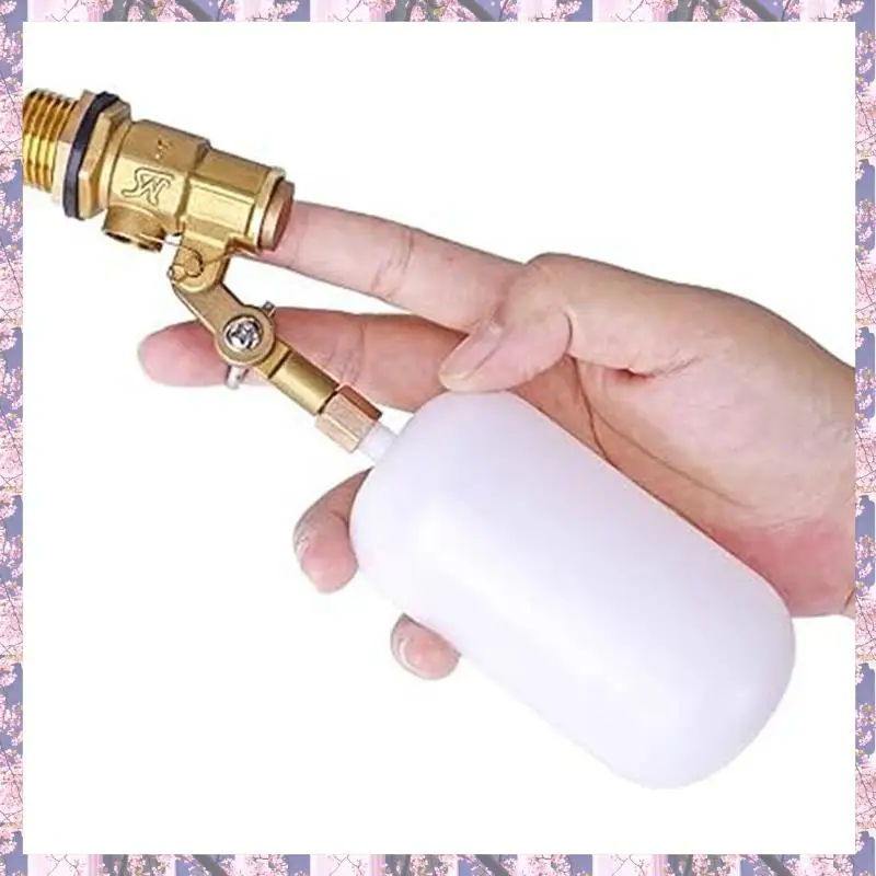 

Розничная продажа, 6 шт. 1/2-дюймовый поплавковый клапан, водяной поплавковый клапан для пруда, автоматическое заполнение, для резервуаров для скота, аквариумов