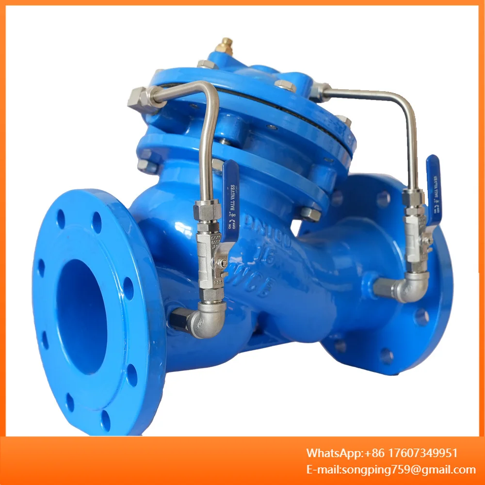 

High Quality Carbon Steel WCB Hydraulic Control Valve Multifunctional Solenoid Water OEM Customizable High Temperature