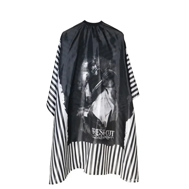Grembiule di stoffa per adulti, 9 stili, stile hip hop, taglio di capelli, parrucchiere tagliato, abito da mantello da barbiere, salone nero