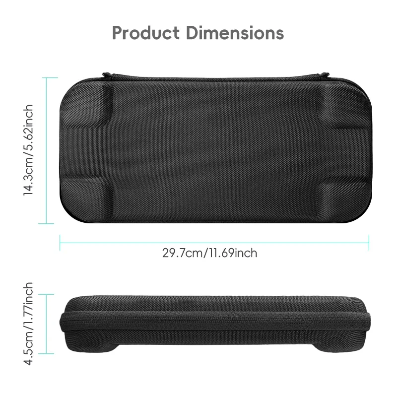 DATA FROG – mallette de voyage pour Console de jeu Switch 2, sac de rangement Portable EVA pour accessoires de Console Switch 2