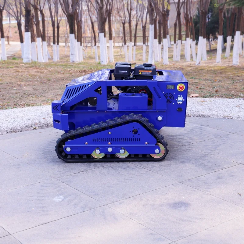 

Настраиваемая вездеходная адаптивная гусеничная косилка с интеллектуальной регулировкой и точным резаком.