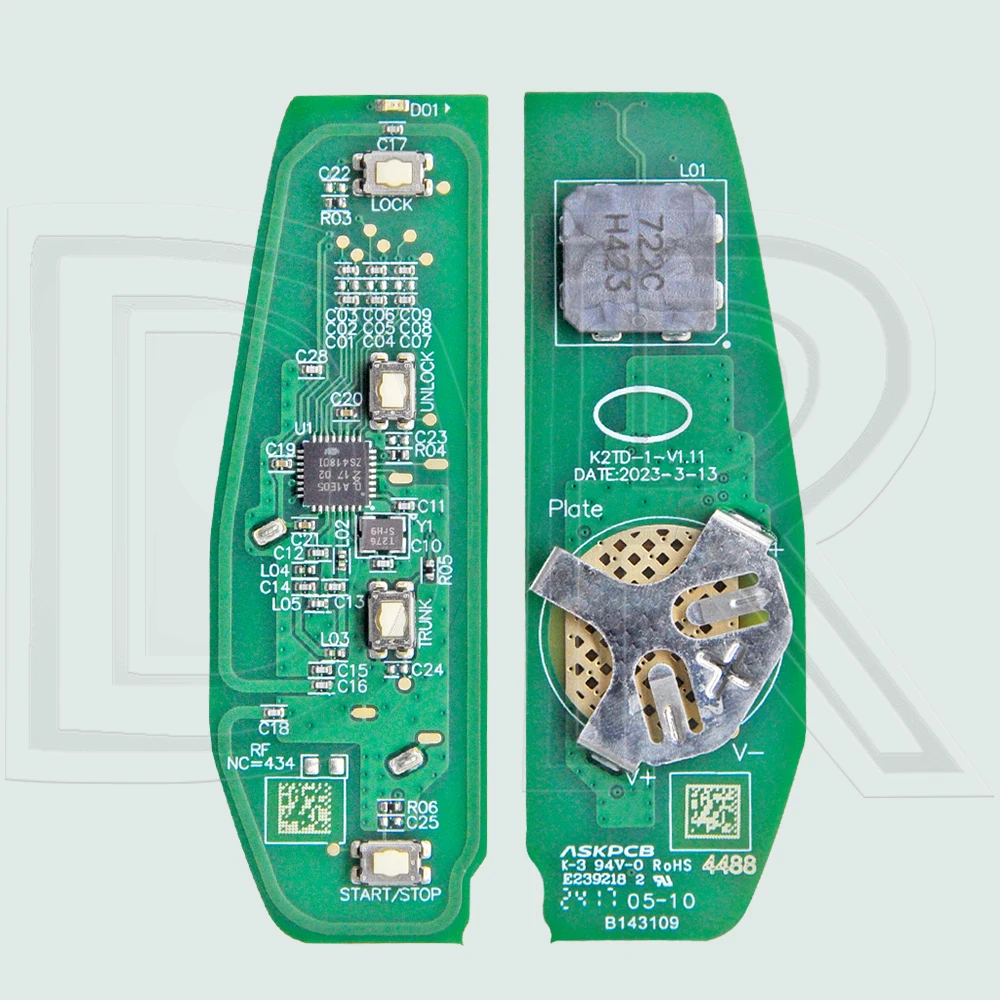 DR Origianl K2TF4-41A-F4AT ID46 Chip 433MHz Car Remote Key For BYD Qin PLUS Yuan PLUS SON Dolphin DM-i Qin PLUS EV Tang L