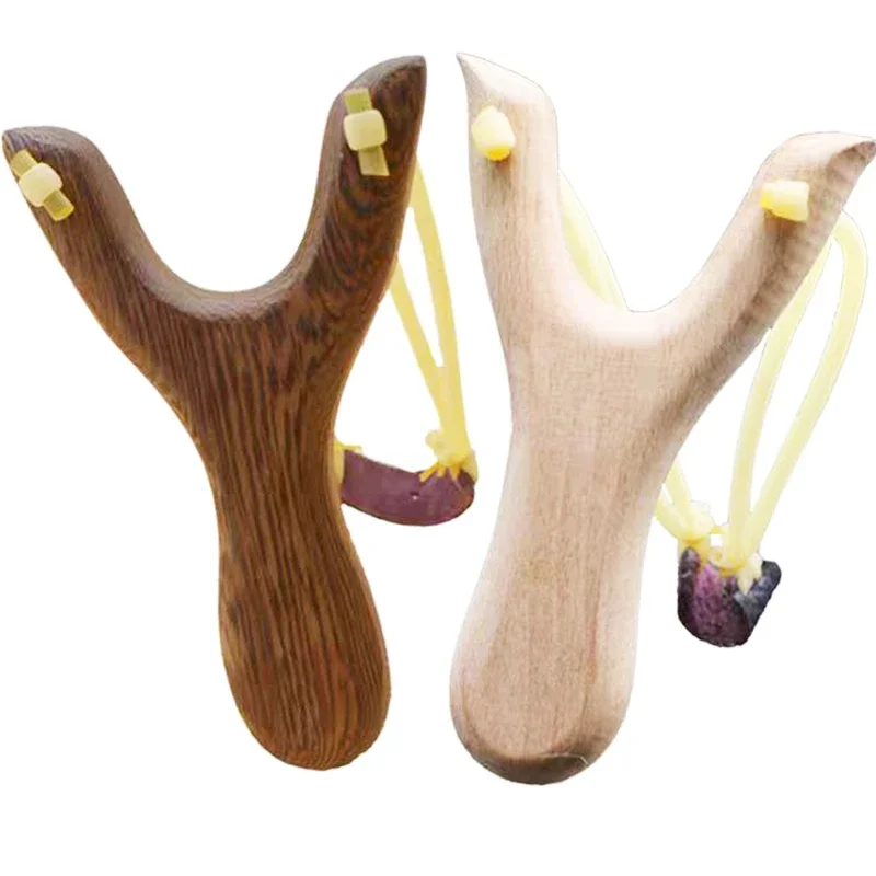 Solid Wood Rubber Band Toy