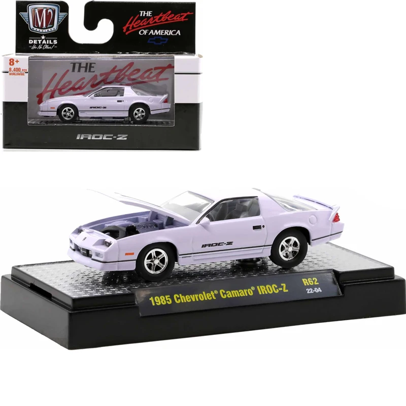 1 \ 64 M2 Machines alliage modèle de voiture jouets 1:64 AW Bburago 1969 Plymouth Barracuda 340 moulé sous pression en métal Miniature véhicule jouet cadeaux