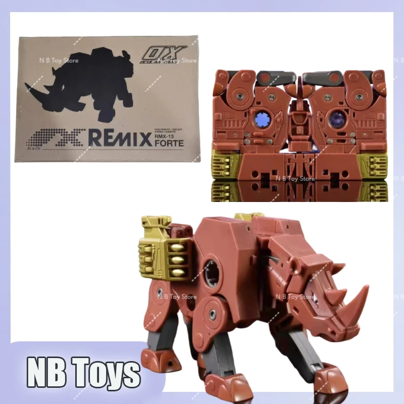 

【IN STOCK】Transformation Mmc Ocular Max OX RMX-13 RMX13 FORTE Ramhorn Action Figure Robot with Box
