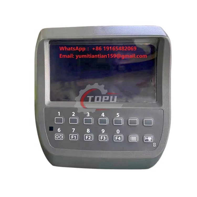 Excavator Monitor Assy Display Screen 4652262 4631127 4653775 for ZX200-3 ZX250-3 ZX330-3 ZX350-3