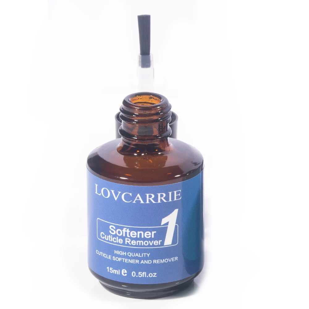 LOVCARRIE Nail Cuticle Softner Remover Gel 15ML trattamento per unghie cura idratante liquido rivitalizzante rimozione Agnail olio per cuticole