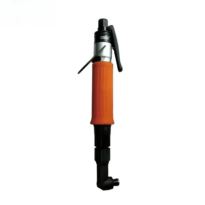 90 Degree Angle Head Lever To Start Pneumatic Screwdriver ±3% Precision