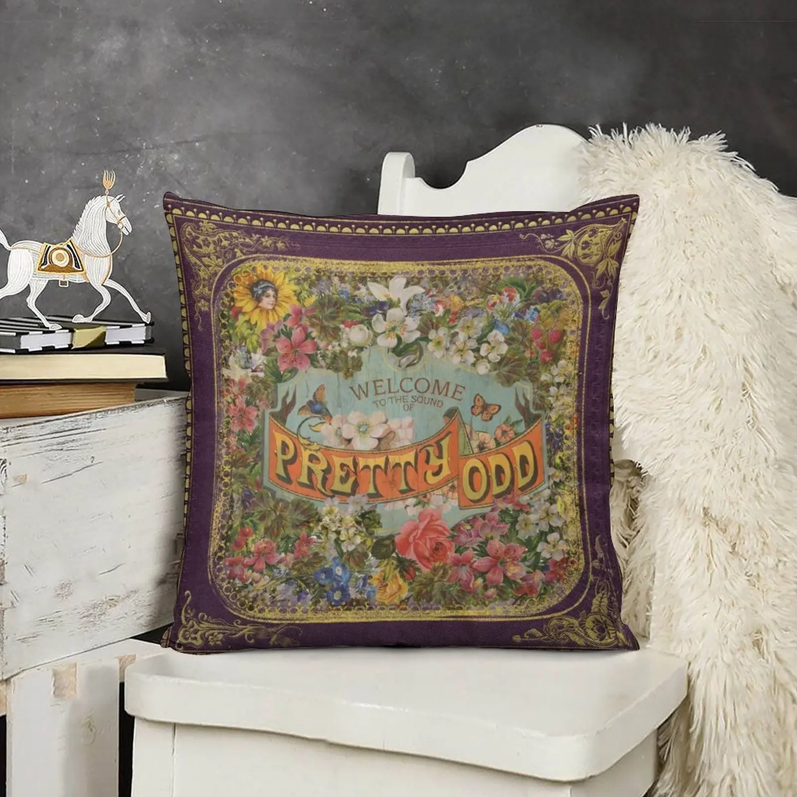 

PRETTY FLIPPING ODD Throw Pillow bed pillows christmas supplies Pillowcases Cushion Covers Sofa Sofa Cushion pillow
