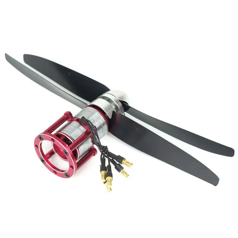 Motor Rotativo para Aeronaves, Motor Contrarrotativo, Motor Multirrotor Coaxial de Hélice Dupla para Aeronaves RC