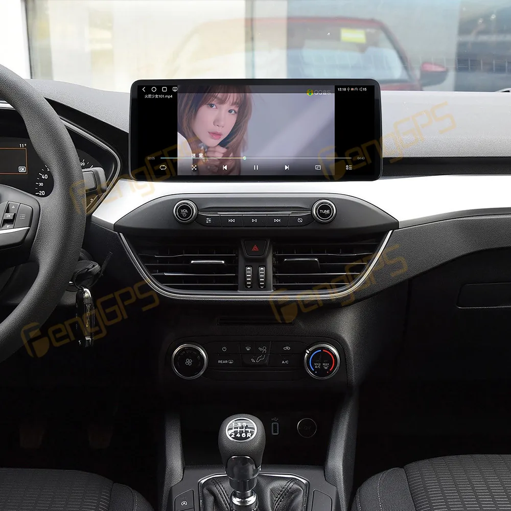 12.3” Car Radio Ultra-thin Screen For Ford Focus 2019-2022 Multimedia Player Stereo Android 13 Carplay Auto GPS Navi Host BT