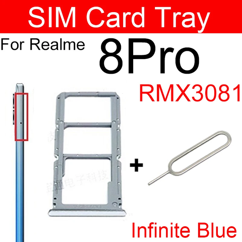 Realme C31 RMX3501 tiroir double carte SIM sd dual card tray plateau slot ARGENT Realme C31 RMX3501 tiroir double carte SIM sd dual card tray plateau slot ARGENT