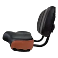 Black and brown
