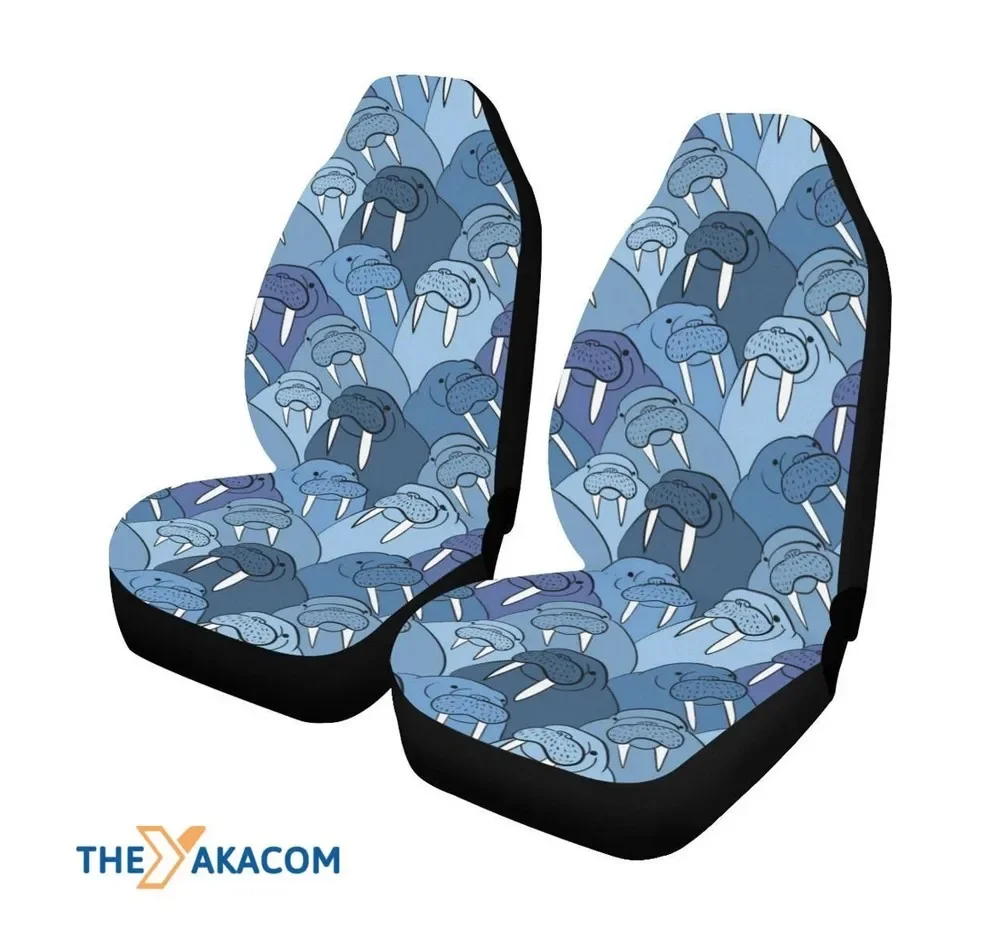 Funda para asiento lanterna coche con diseño azul con temáticaorsa, acessórios para carro, fundas para asientos lanteros coc