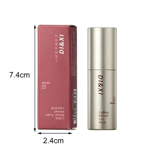 Imagen 2 del producto Brillo de labios mate resistente al agua de larga duración, 6 colores, lápiz labial líquido mate, maquillaje de labios, cosméticos, elementos esenciales de belleza
