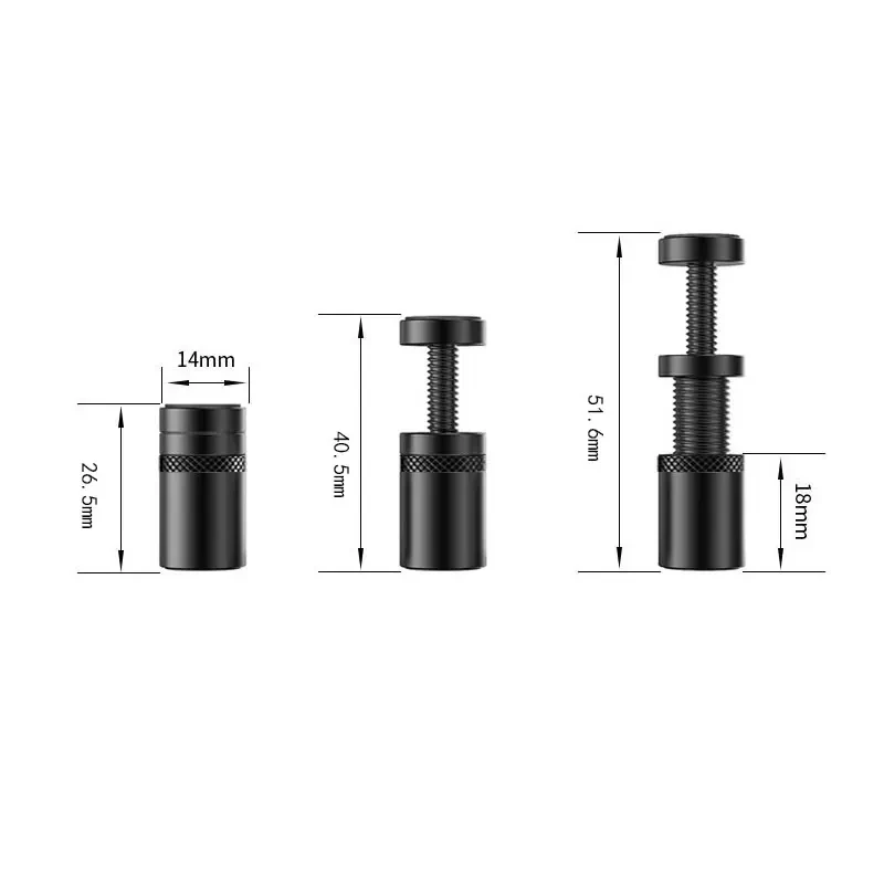 UPSIREN soporte de tarjeta gráfica de chasis telescópico de aluminio, soporte antiflexión/antipeso (succión magnética inferior)