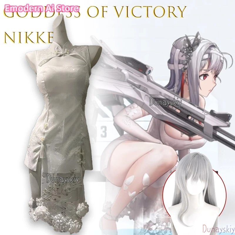 

Modernia Косплей disfraz Игра GODDESS OF VICTORY NIKKE Женское кимоно Костюм Косплей Qipao disfraz l Вечеринка Ролевая игра Одежда Сексуальная