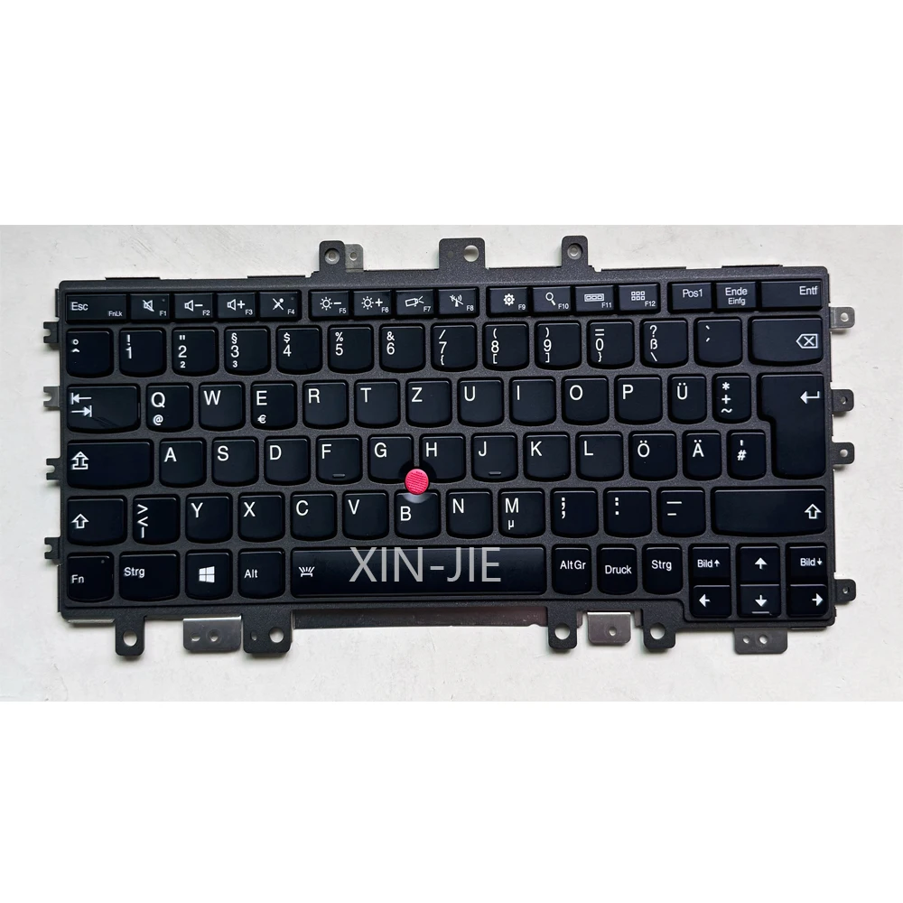 

XIN-Немецкая клавиатура для ноутбука с подсветкой и раскладкой GR для Lenovo Thinkpad Ultrabook Pro Helix Gen 2 20CG 20CH 00JT596 00JT635 00UR049