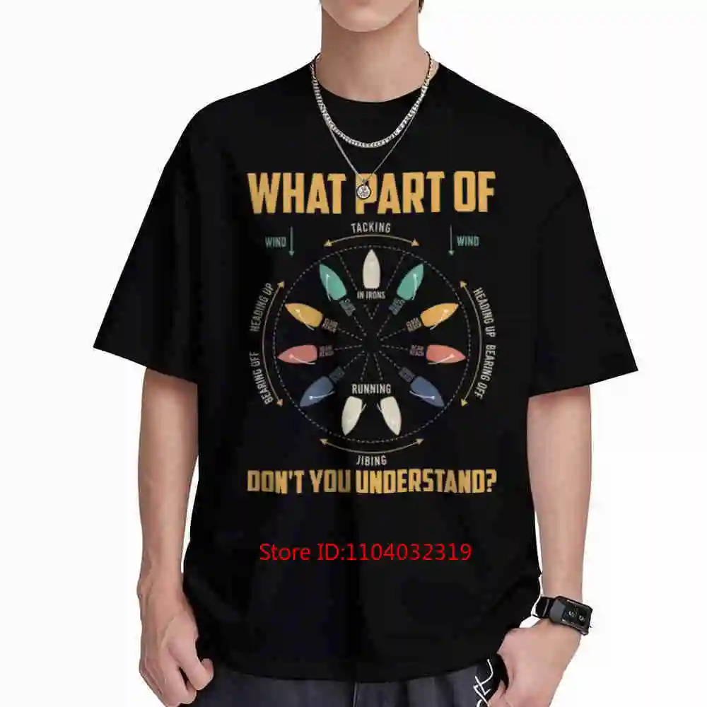 Boat Captain Pontoon What Part Don't You Understand Boating Sailing Crew Boater Short Sleeve Tee 100% Cotton T-Shirt