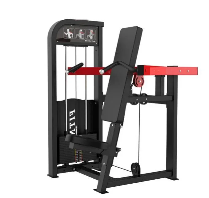 Máquina de prensa de hombro cargada con Pin de máquina de ejercicio de culturismo de equipo de gimnasio de fitness