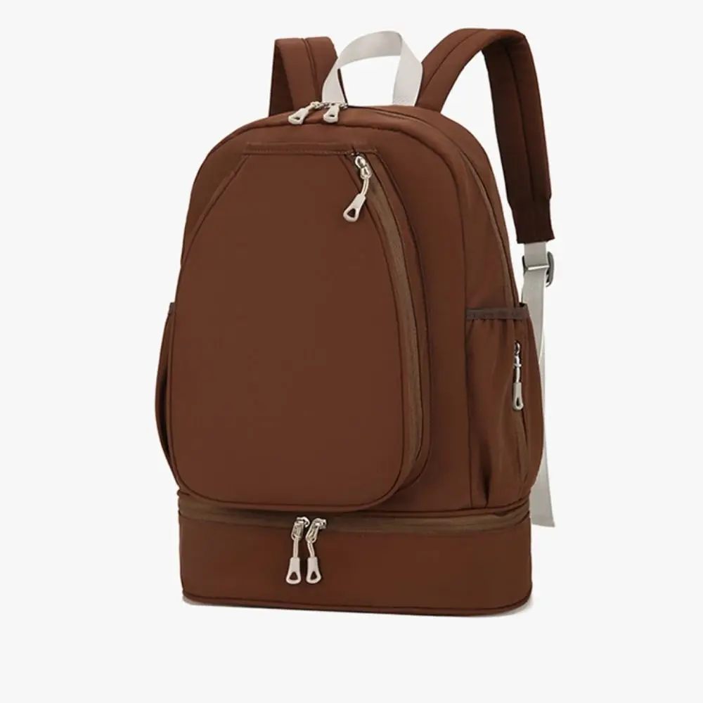 

Multifunctional Badminton Racket Backpack with Shoes Pocket Waterproof Gym Fitness Pack Lightweight Large Capacity Sports Bag