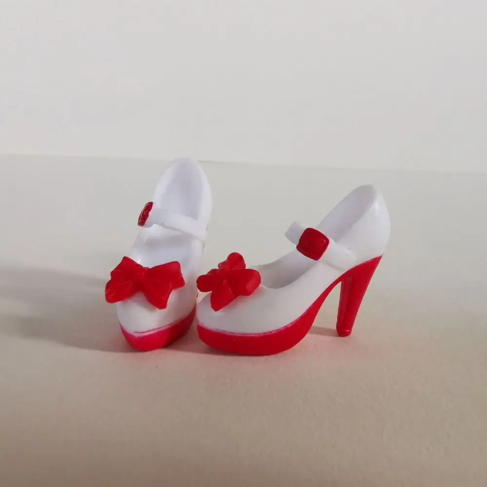 Nieuwe DIY Schoenen Hoge Hakken Leuke Veelkleurige Casual Sandaal Pop Accessoires Super Model Schoenen voor 1/6 BJD 30 cm Poppen
