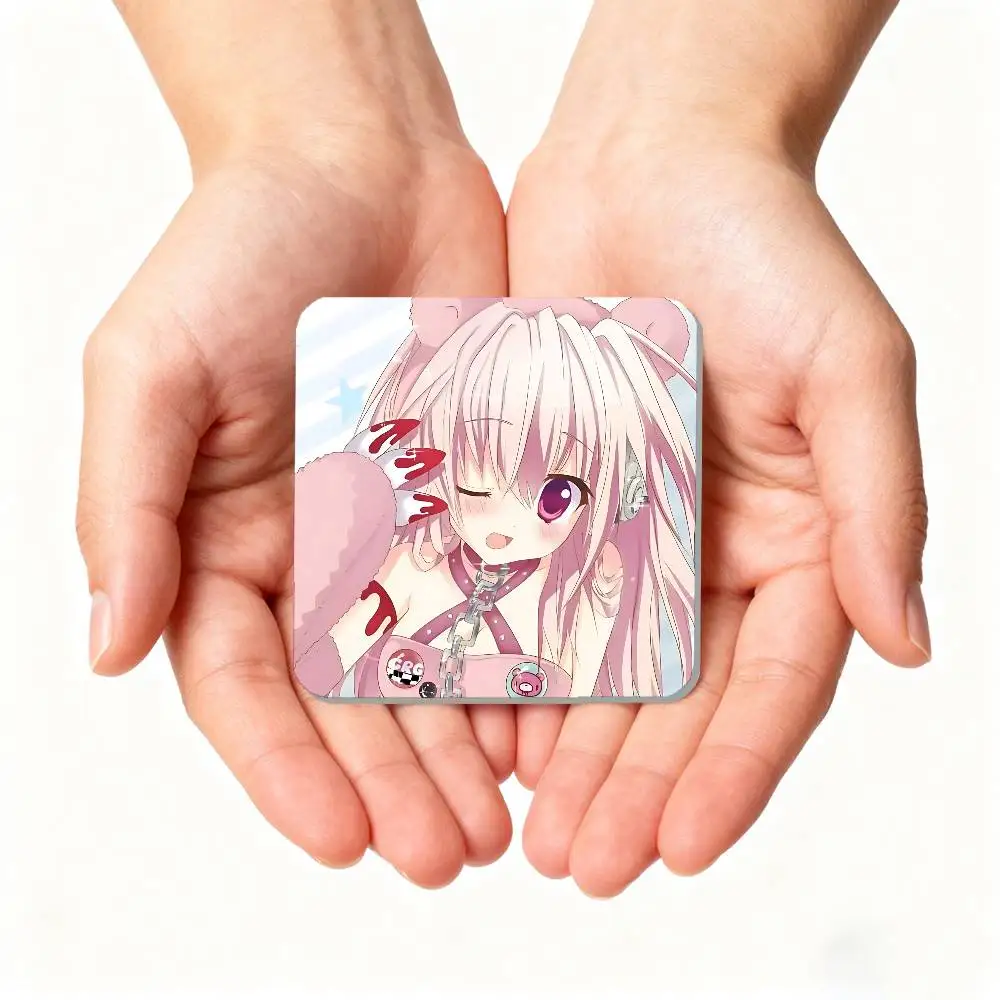 Super Sonico-S Refrigerator Magnet Square Stickers - Can Be Used To Personalize Home Decoration And Are Ideal Keepsakes Or Gifts