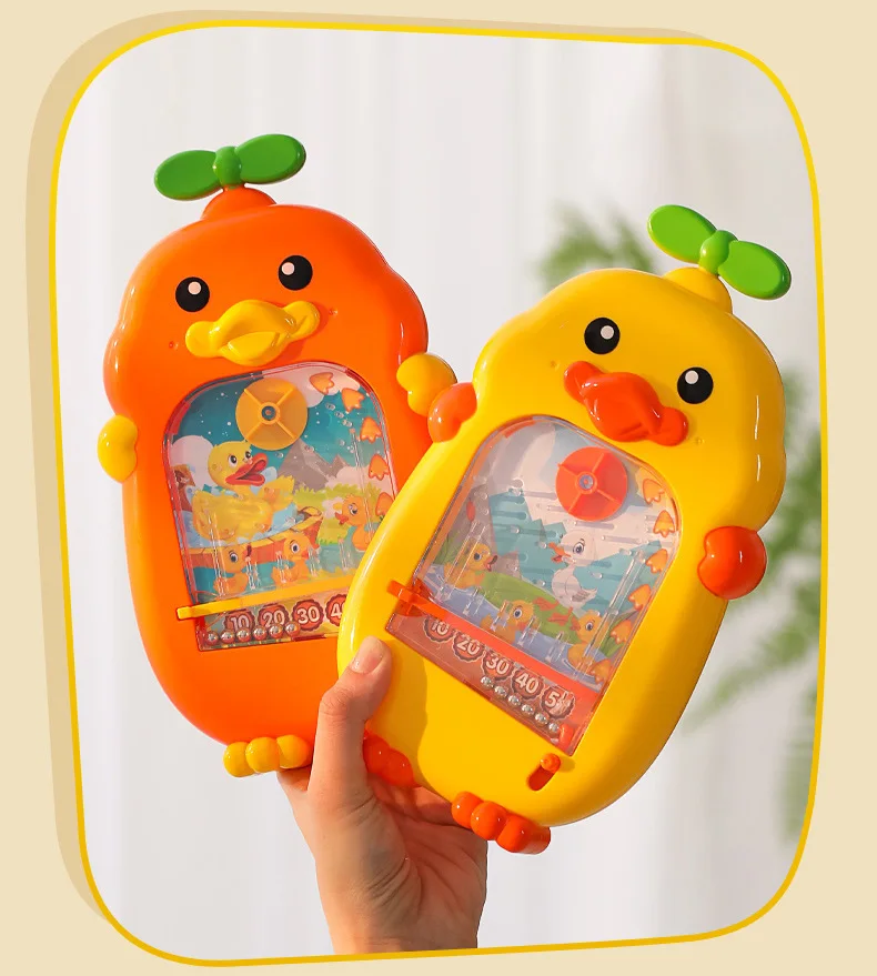 Nuovo tavolo da disegno magnetico per bambini Duckling Doodle tavolo da disegno 2 In 1 flipper macchina da gioco giocattoli per la prima educazione miglior regalo