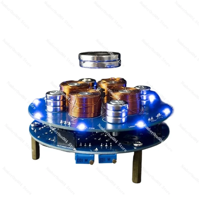 Magnetic Levitation Diy Accessories Electronic Experimental Coil Push-Down Module Circuit Board Production Welding Kit