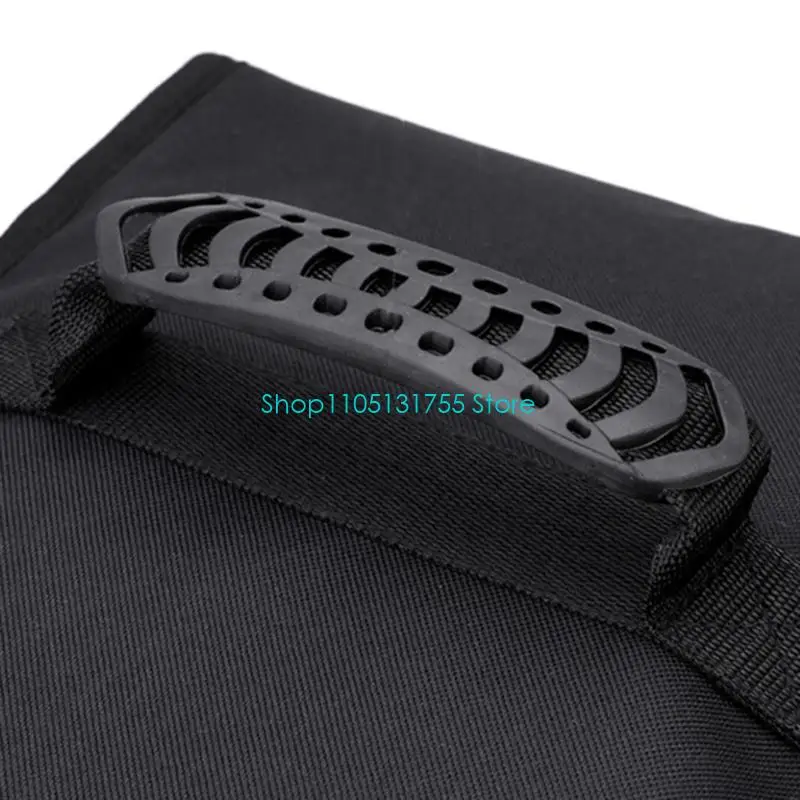 K0EF Black Hand Percussion Carry Bag with Backpack and Handle Access
